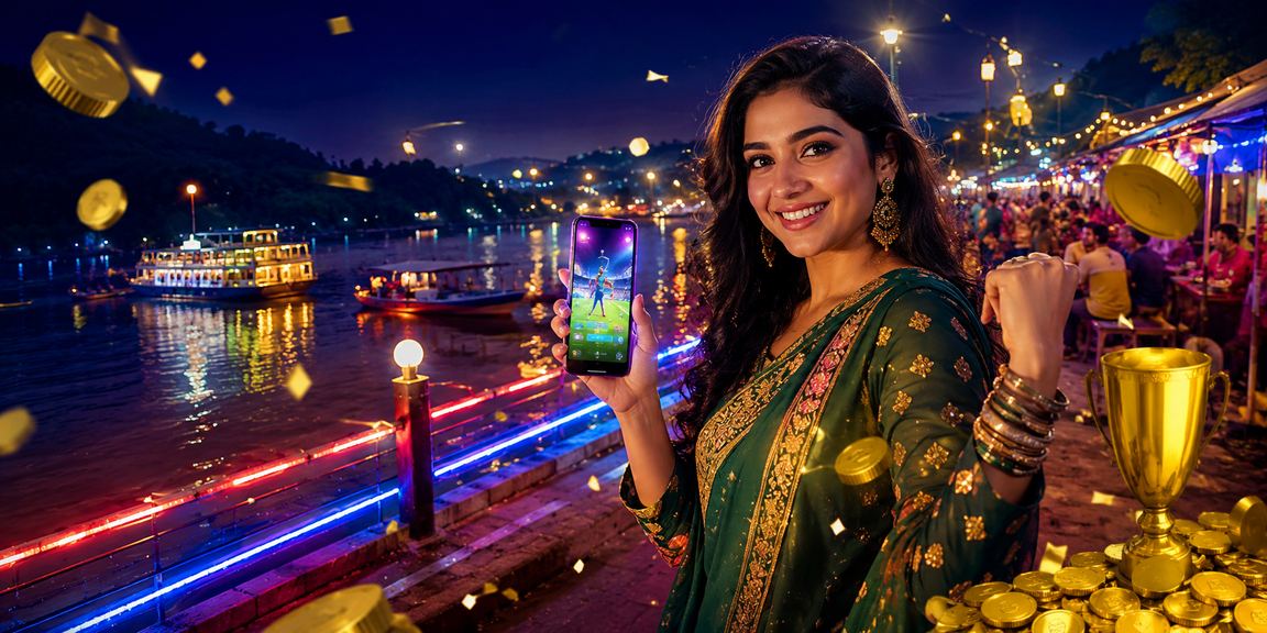রাঙামাটিতে রাতের বাজারে ক্রিকেট বেটিং উপভোগ করছেন একজন বেটর